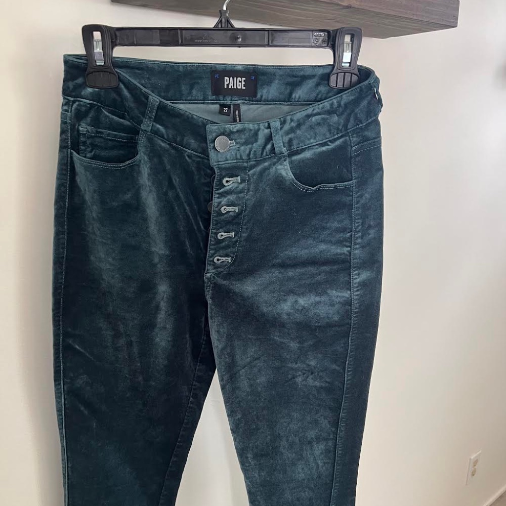 Brand New Paige Plush Velvet Pants